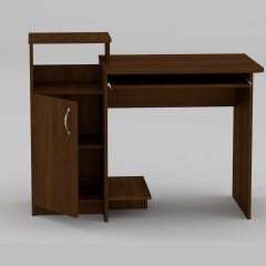 Комп'ютерний стіл Компаніт СКМ-2 1102х600х750 мм горіх Доманівка