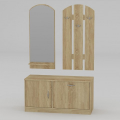 Прихожі Компаніт Ольга набір меблів дзеркало+вішалка+обувница Ужгород