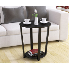 Кофейно-журнальный столик Loft-design D-500 круглый дсп венге Нововолынск