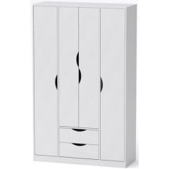 Прихожі Компаніт Любов шафа чотиридверна дсп білий Луцьк