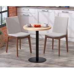 Стол обеденный BS-450 Loft-Design круглый D-60 см дуб-борас Чернигов