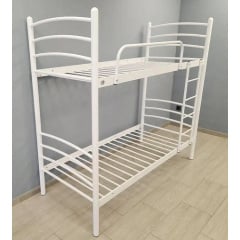 Двухъярусная кровать Маранта Tenero 90х190 см металлическая белая Балаклія