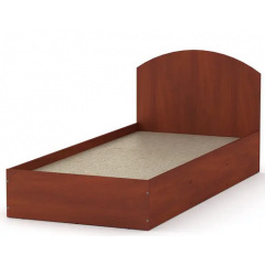 Одномісне ліжко-90 Компаніт 900х2000 мм з узголів'ям дсп яблуня Київ