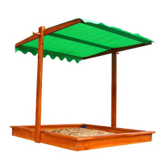 Дитяча пісочниця SportBaby №22 дерев'яна з дахом Володимир-Волинський