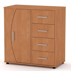 Комод-4-1-1 Компанит 913х877x448 лдсп ольха Чернигов