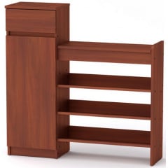 Тумба-шкафчик Компанит ТО-16 лдсп яблоня для обуви в прихожей Володарск-Волынский