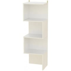 Навесная полка Компанит П-26 лдсп цвет белый - нимфея альба Львов