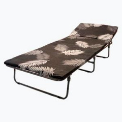 Раскладушка М-60 с матрасом 6 см 187х75 см с подушечкой в коричневом цвете Кременчук