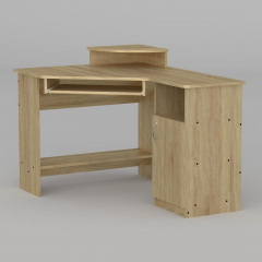 Компьютерный стол Компанит СУ-1 1200х900х749 мм дуб сонома Лубны