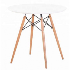 Стіл Тауер-Вуд круглий D-80 см білий Київ