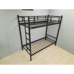 Ліжко двоярусне Фулхем Tenero 90х200 см металеве чорне Енергодар