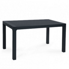 Вуличний пластиковий стіл Лорі GSDM прямокутний 100х70 міцний із поліпропілену для зон швидкого живлення Житомир