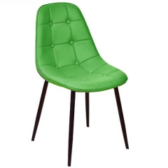 Стул Агата мягкое сидение зеленого цвета Днепр