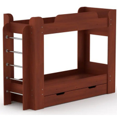 Двоярусне дитяче ліжко Твікс Компаніт 70х190 см дсп яблуня Нова Прага