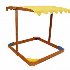 Деревянная песочница SportBaby Sahara №21 с регулируемой крышей Киев