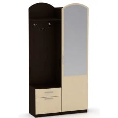 Прихожі Компаніт Лідія 1000х2000х375 мм венге Луцьк