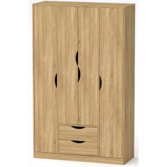 Прихожая Компанит Любовь шкаф 120х195х48 см четырехдверный для одежды вещей Киев