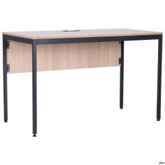 Стол письменный Осло 1187х600х750 мм черный графит дуб Сонома Новая Прага