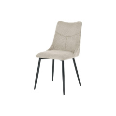 Стілець JUSTIN чорний каркас/беж тк. Киев
