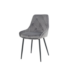 М'який стілець Alifie серій на чорних ніжках Покровск