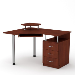 Угловой компьютерный стол Компанит СУ-2 лдсп яблоня Киев