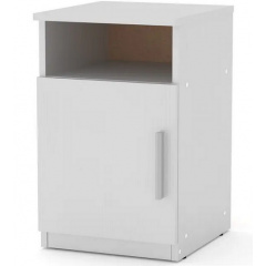 Тумба ліжкова ПКТ-1 Компаніт дсп біле німфея-альба Київ