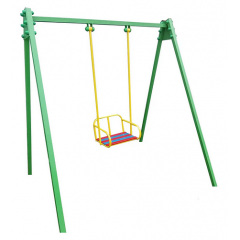 Детская качеля Dali-727 металлическая одноместная для улицы Киев