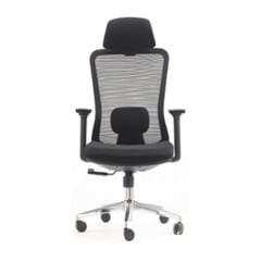 Офісне крісло Декарт Richman сітчасте чорне з підголівником Черновцы