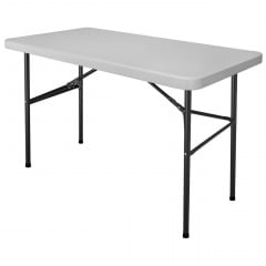 Пластиковий туристичний стіл валіза для кемпінгу та пікніка Rayvon Рейвон Білий 122х60 AMF Запорожье