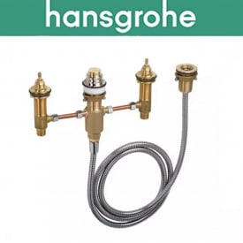 Внутрішня прихована частина змішувача на 4 отвори Hansgrohe (art 13244180) на край ванни