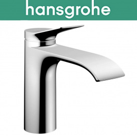 Змішувач Hansgrohe (art 75023000) для раковини одноважільний із зливною гарнітурою, Tecturis E CoolStart EcoSmart, Хром
