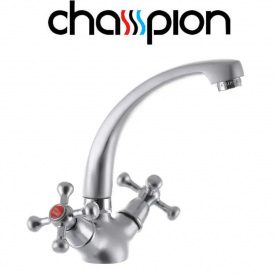 Змішувач для умивальника Champion Smes (Chr-272) SATIN