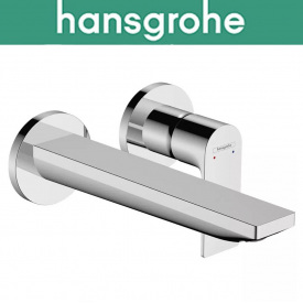 Змішувач Hansgrohe (art 72568000) для раковини одноважільний з виливом, Rebris E, Хром