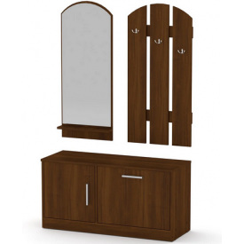 Передпокій Компаніт Ольга лдсп горіх модульний набір меблів