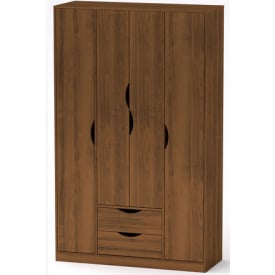 Прихожая Компанит Любовь шкаф четырехдверный дсп орех