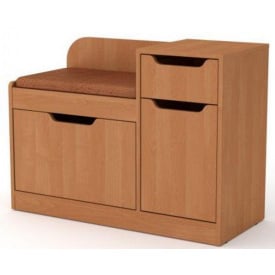 Тумбочка для обуви Компанит ТО-12 900х660х380 мм Ольха