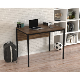 Стіл письмовий Loft-design L-2p-mini прямокутний 920 x650x750 мм горіх-модена