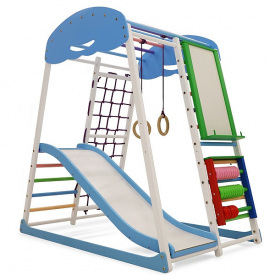 Дитячий спортивний комплекс SportBaby SportWood-Sky-Plus №7 дерев'яний 130-висота