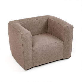 Надувное кресло SW 830х700 мм коричневое прямоугольное