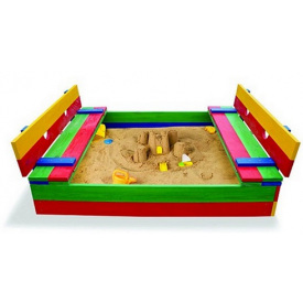 Детская песочница-30 SportBaby 200х200х23 см