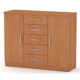 Комод Компанит 5+2 1110x891x390 дсп Ольха