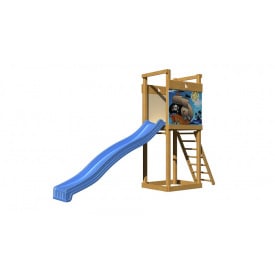 Дитяча гірка SportBaby-2 2400х3600х900 мм для вулиці