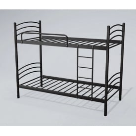 Двухъярусная кровать Tenero Маранто 800х1900 мм металлическая коричневая