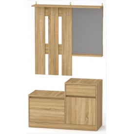 Мебель в прихожую Компанит Влада дсп дуб-сонома