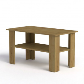 Журнальний столик Мадрид-2 Компаніт ЛДСП дуб-крафт-золотий