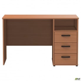 Офисный стол AMF ОМ-82 Омега однотумбовый дсп бук