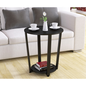 Кофейно-журнальний столик Loft-design D-500 круглий дсп венге