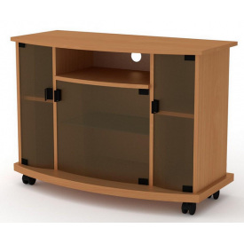 Тумба під ТВ Компаніт Америка-New 910х652х445 мм бук