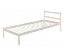 Кровать односпальная металлическая Метакам COMFORT-1 200x90 Бежевый