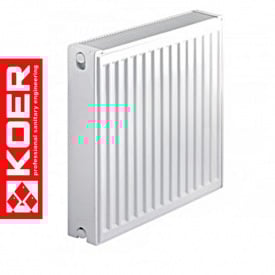 Сталеві радіатори Koer 22 тип 500*700 Туреччина (бічне підключення)